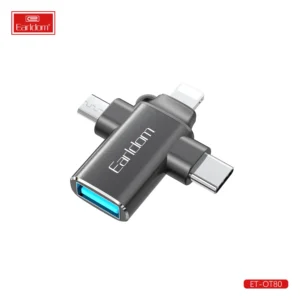 Earldom 3in1 Converter USB 3.0 OTG to microUSB / Lightning / USBC ET-OT80