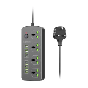 EARLDOM 3000W POWER SOCKET (8 USB PORT + 2 USB-C + 4 PLUGS) ES-SC11