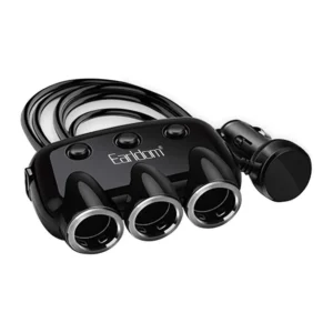 Earldom Car Lighter Adapter and Multiport Charger (Without Cable) ES-CS1
