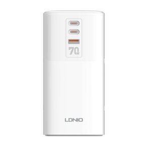Ldnio 70W Multifunctional UK Desktop Power Adapter SK4396